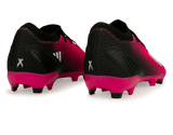 adidas Men's X SpeedPortal.3 FG Black/Pink Rear