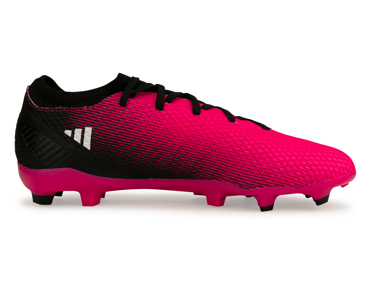 adidas Men's X SpeedPortal.3 FG Black/Pink Side