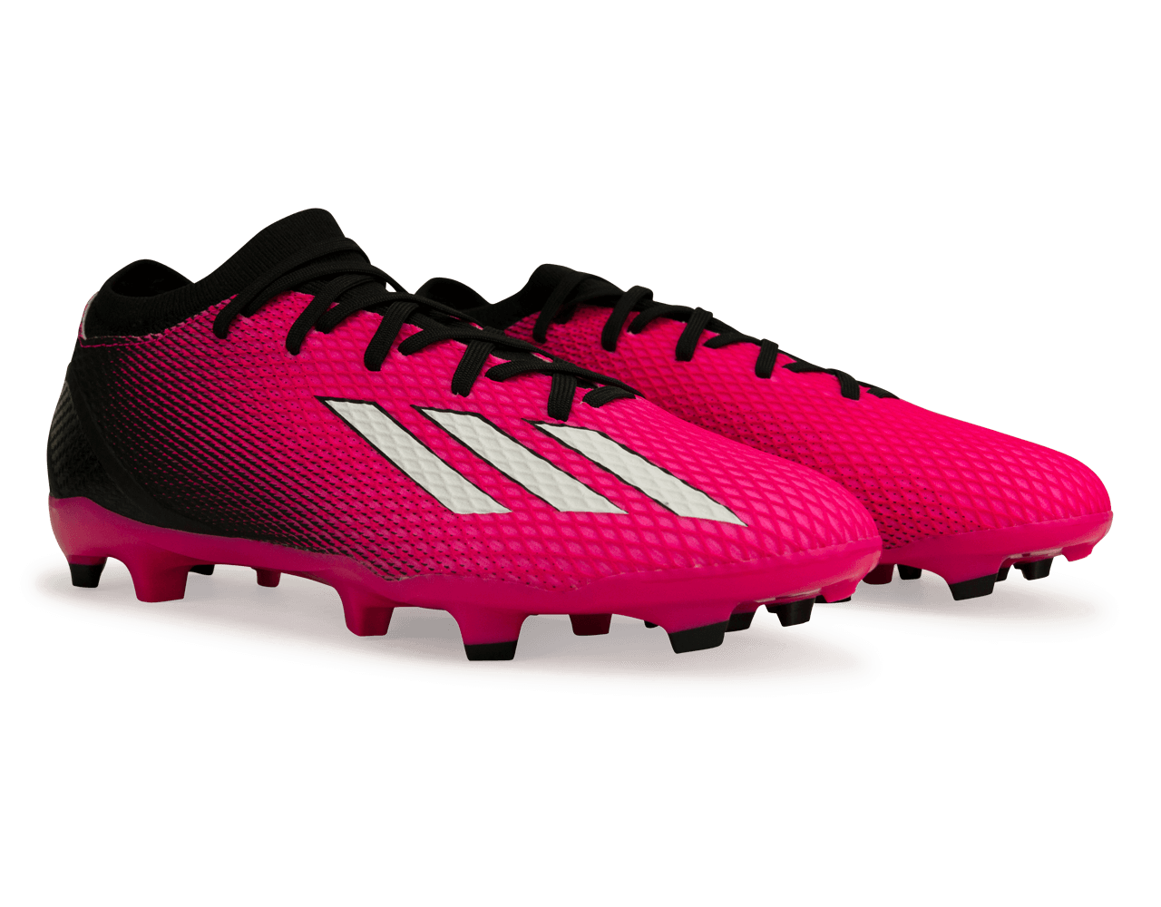 adidas Men's X SpeedPortal.3 FG Black/Pink Together