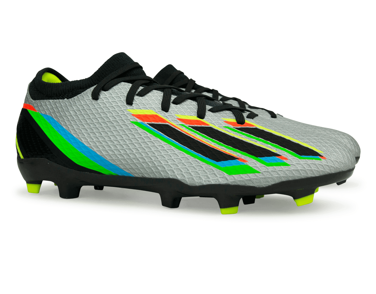 adidas Men s X SpeedPortal.3 FG Silver Metallic Solar Yellow