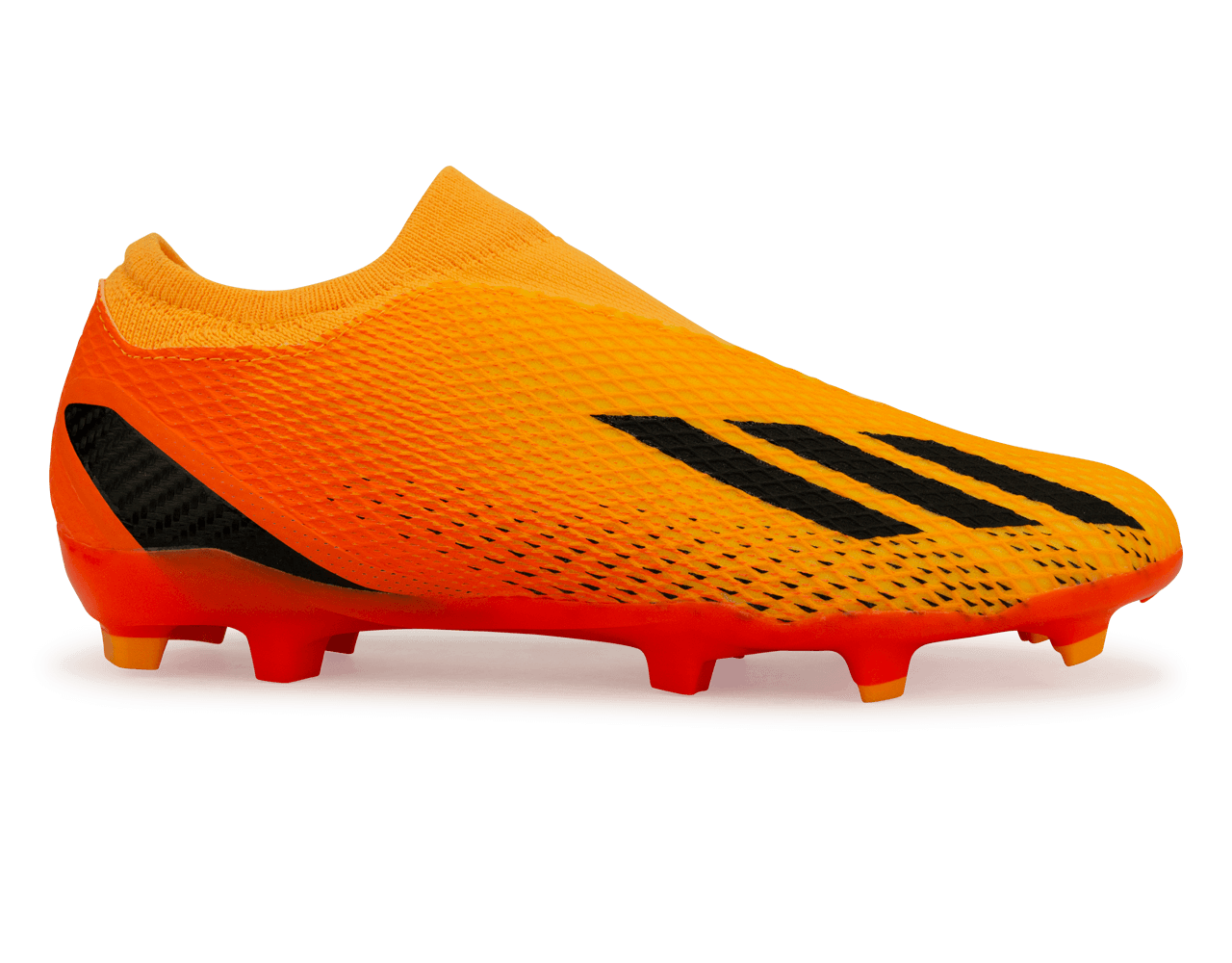 Adidas x Speedportal.3 Laceless FG Firm Ground Soccer Cleats Gold Black 9.5