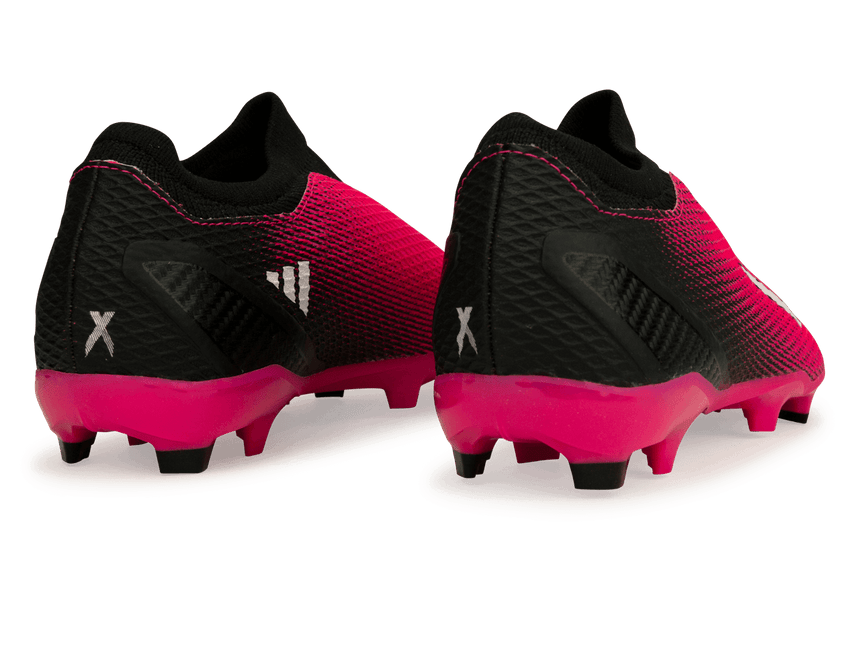 adidas Men's X SpeedPortal.3 LL FG Pink/Black Rear