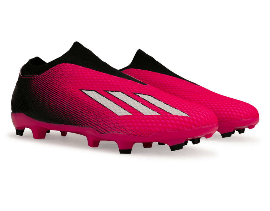 adidas Men's X SpeedPortal.3 LL FG Pink/Black Together