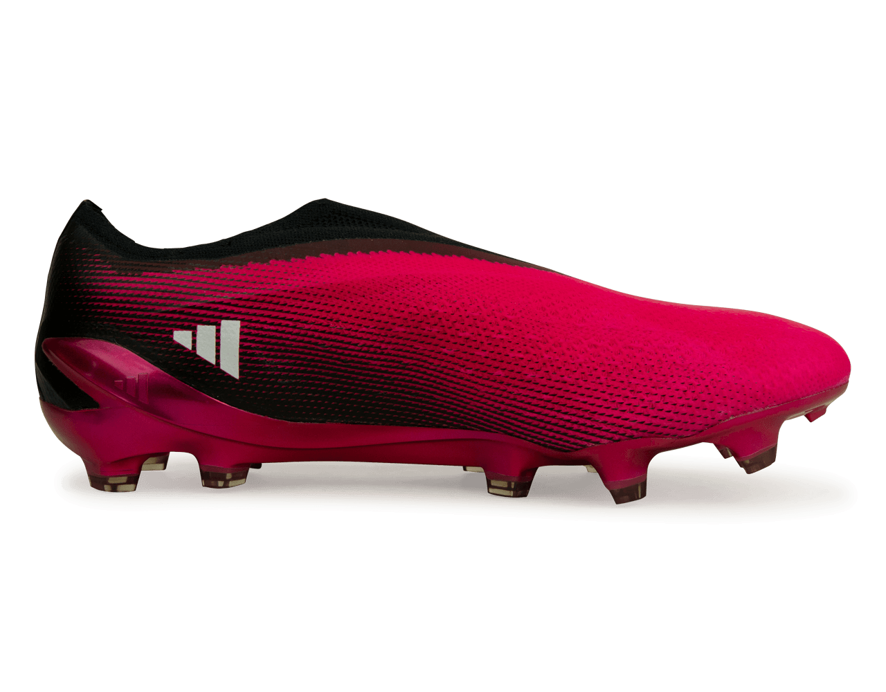 adidas Men's X SpeedPortal+ FG Pink/Black Side
