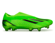 adidas Men's X SpeedPortal+ FG Solar Green/Black Front