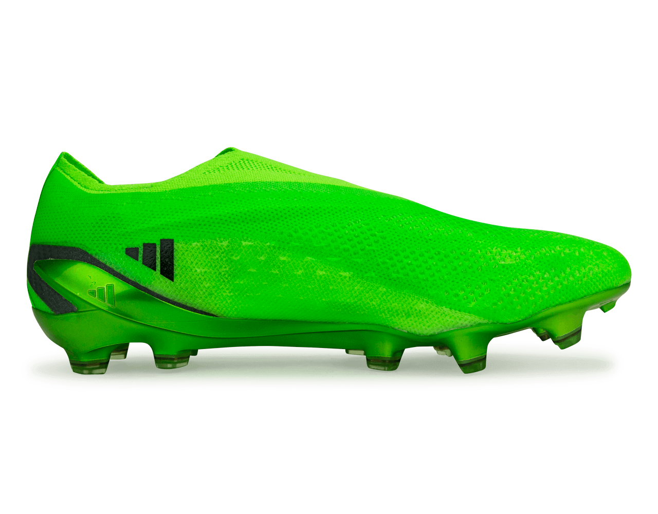 adidas Men's X SpeedPortal+ FG Solar Green/Black Side