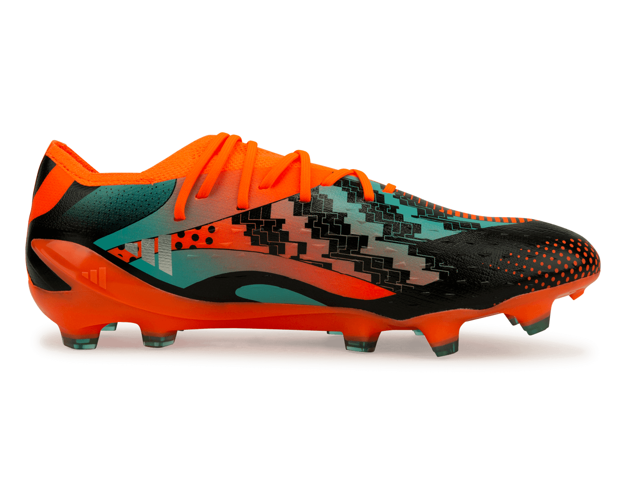 adidas Messi x Speedportal.1 FG Firm Ground Cleats in Orange
