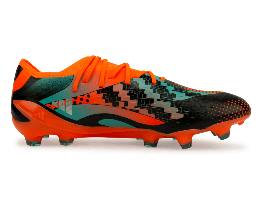 adidas Men's X SpeedPortal Messi.1 FG Orange/Black Side