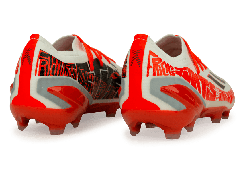 adidas Men's X SpeedPortal Messi.1 FG White/Solar Red Rear