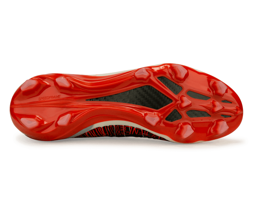 adidas Men's X SpeedPortal Messi.1 FG White/Solar Red Sole