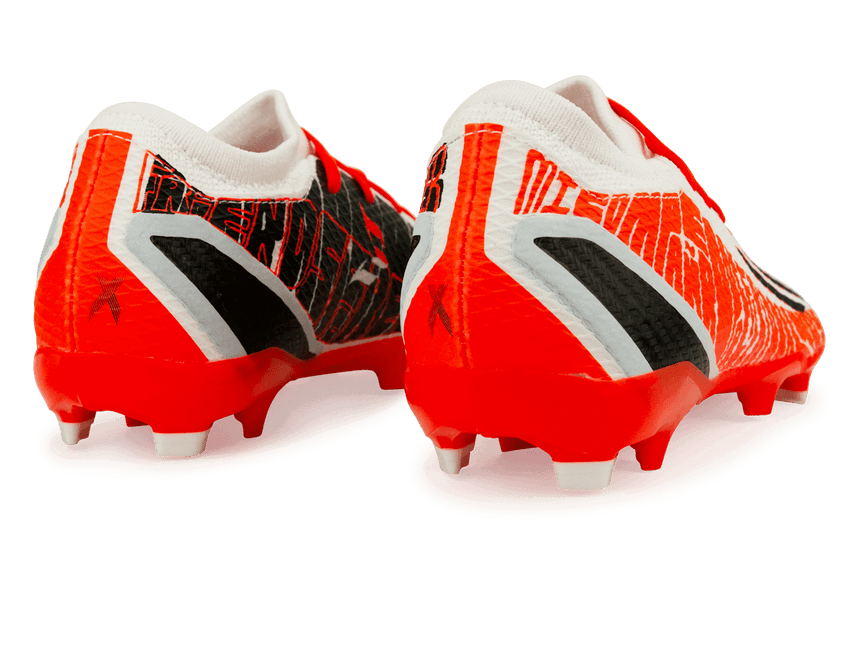 adidas Men's X SpeedPortal Messi.3 FG White/Black/Solar Red Rear