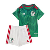 adidas Mexico 2022/23 Home Baby Kit Vivid Green/ Collegiate Green