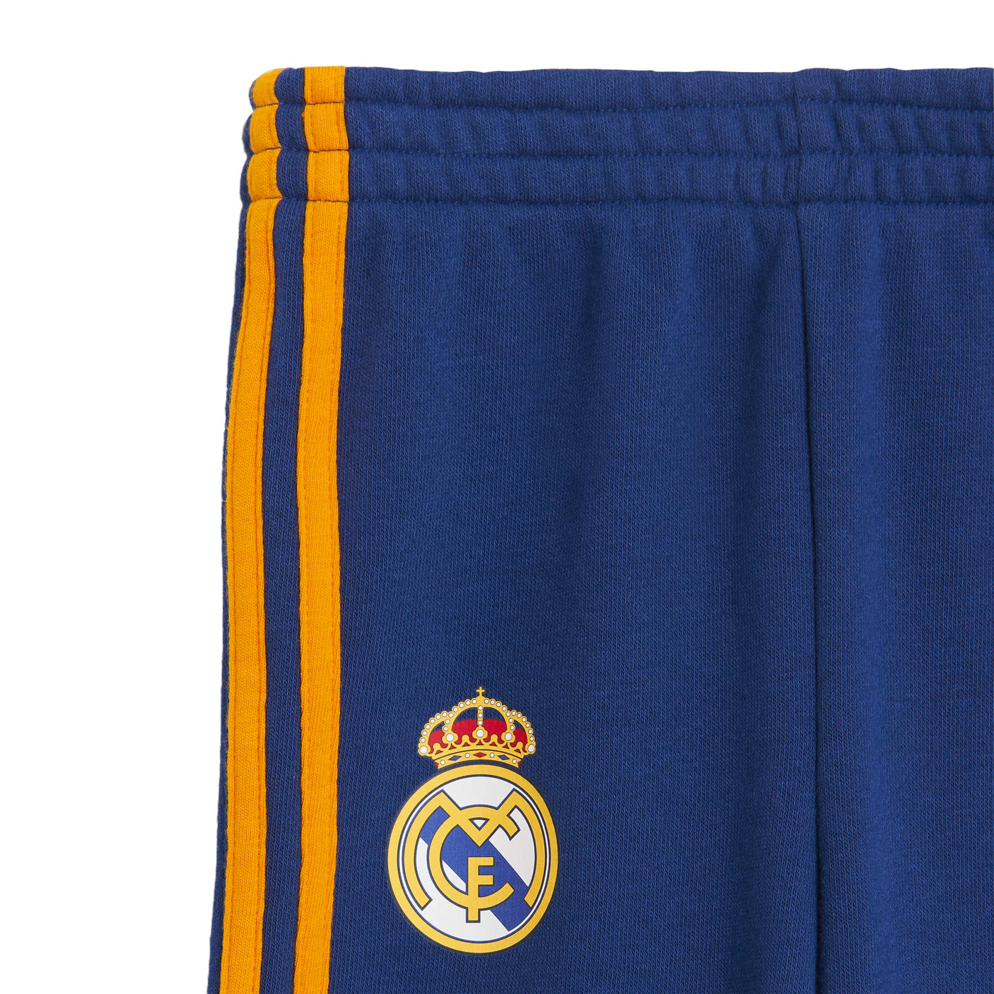 adidas Real Madrid 2021/22 Baby Jogger Set Victory Blue/Lucky Orange Pants Crest