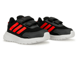 adidas Toddlers Tesnor Run I Shoes Black/White/Red Together
