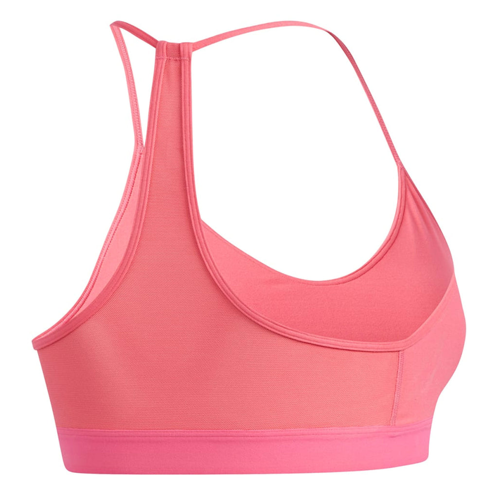 adidas Women's All Me Badge Of Sports Bra Pink/White Back