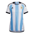 adidas Women's Argentina 2022/23 Home Jersey White/Light Blue Front