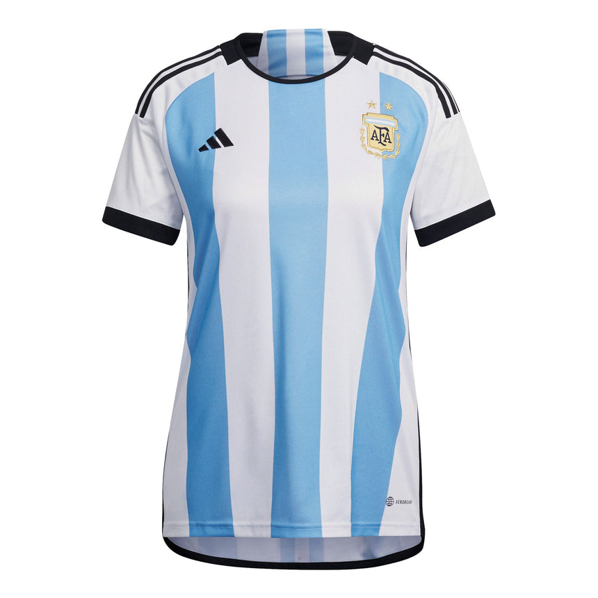 adidas Women's Argentina 2022/23 Home Jersey White/Light Blue Front