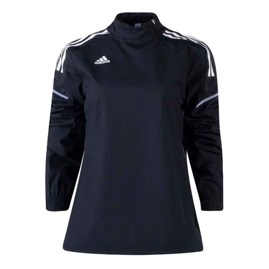 adidas Women's Condivo 21 Hybrid Top Black/White Front