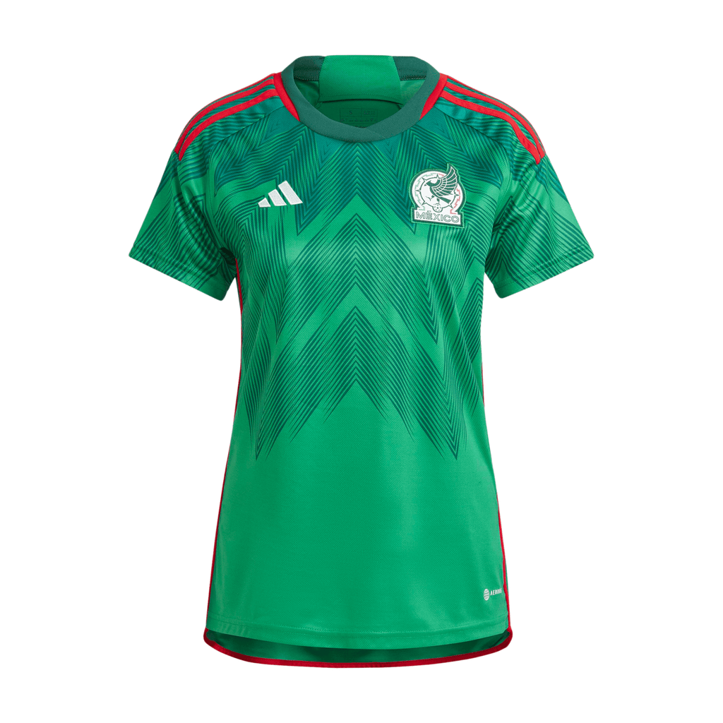 adidas Women's Mexico 2022 Home Jersey Vivid Green/Green