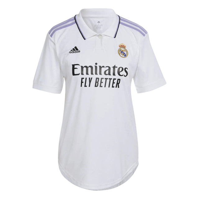 adidas Women's Real Madrid 2022/23 Home Jersey White Front