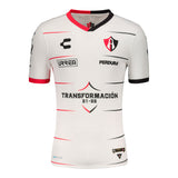 Charly Men's Atlas 2021/22 Away Jersey White/Red Front