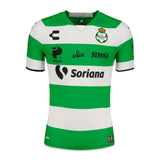 Charly Men's Santos Laguna 2022/23 Home Jersey Green/White Front