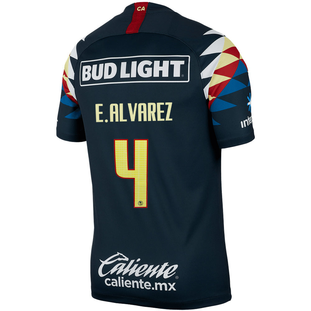 2019/20 Club America Alvarez #4 Away Official Nameset β Azteca