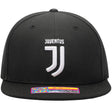 Fan Ink Juventus Snap Back Hat Black/White Front