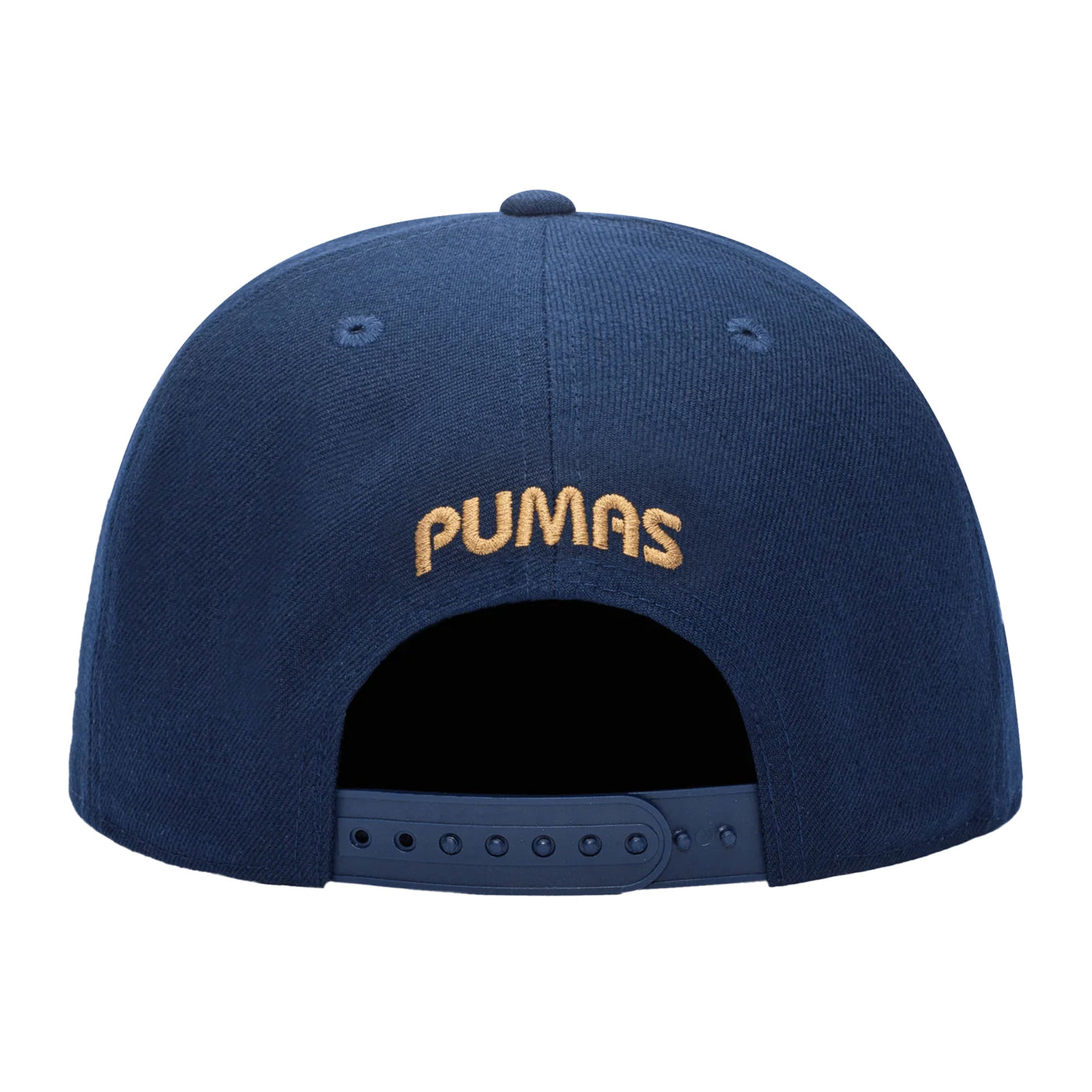 Fan Ink Pumas Dawn Snap Back Hat Navy/Gold Back