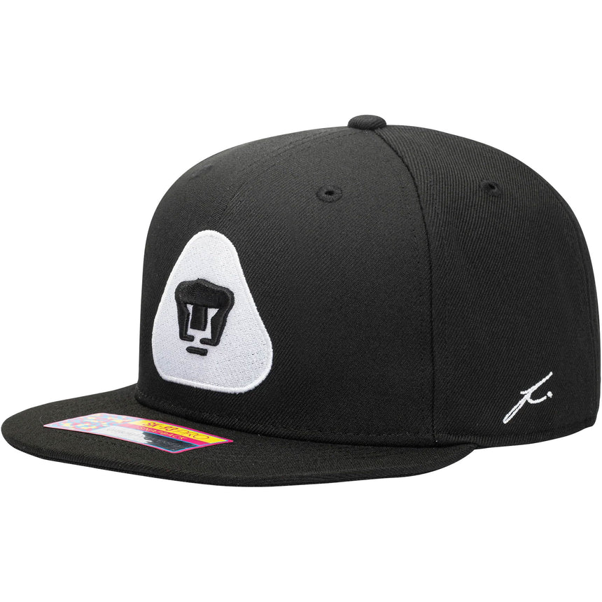 Fan Ink Pumas Hit Snap Back Black/White Right