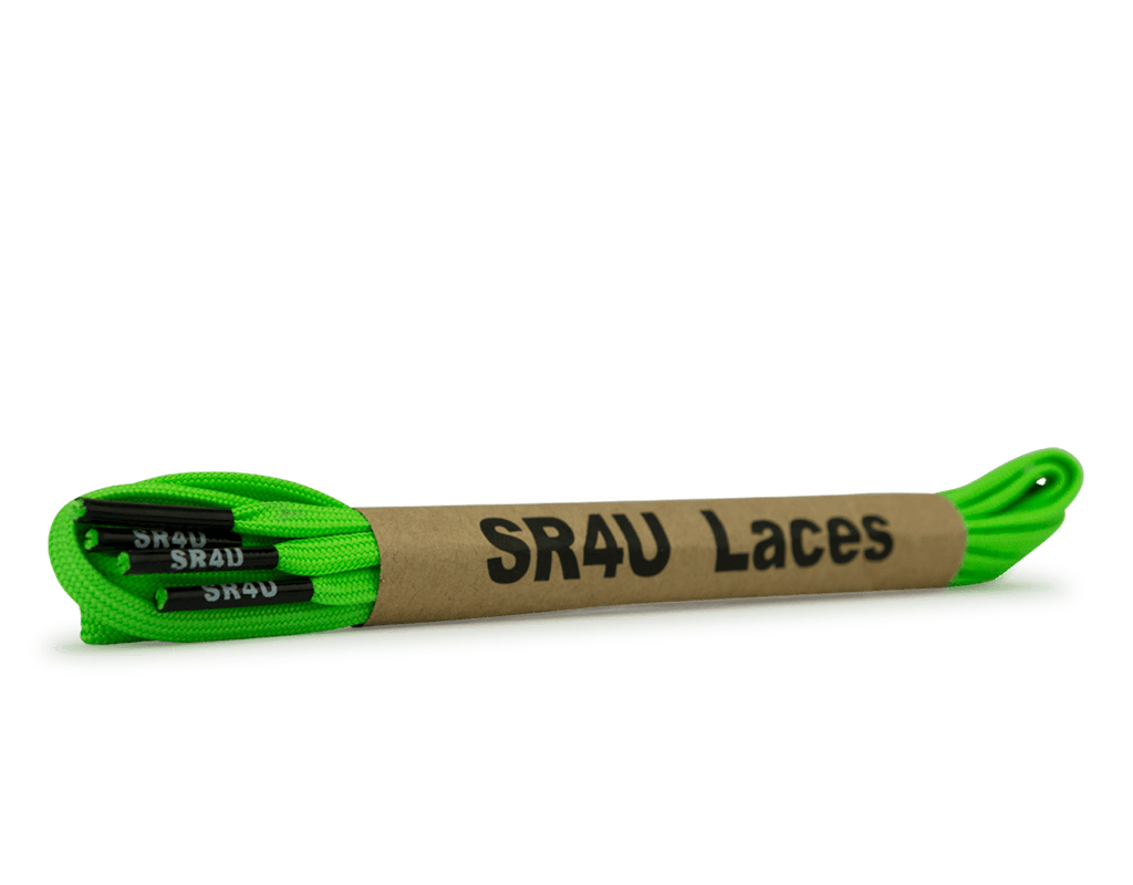  SR4U Soccer Shoe Laces Green