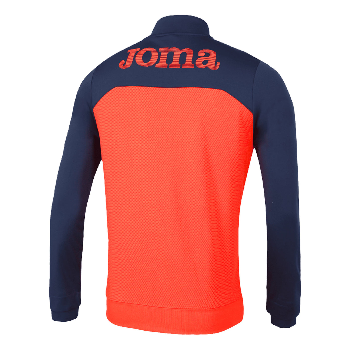 Joma Men's Cruz Azul 2021/22 1/4 Zip Sweatshirt Navy/Orange Red Back