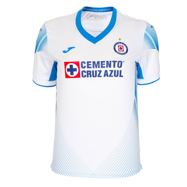 Joma Men's Cruz Azul 2021/22 Away Jersey White/Blue Front