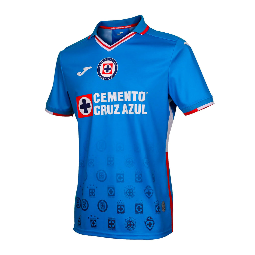 Joma Men's Cruz Azul 2022/23 Home Jersey Royal Blue/White Front