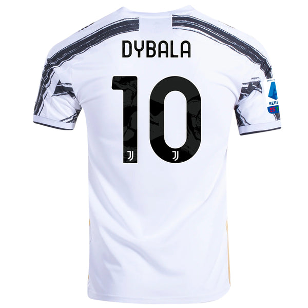 2020/21 Juventus Paulo Dybala #10 Home Official Nameset – Azteca