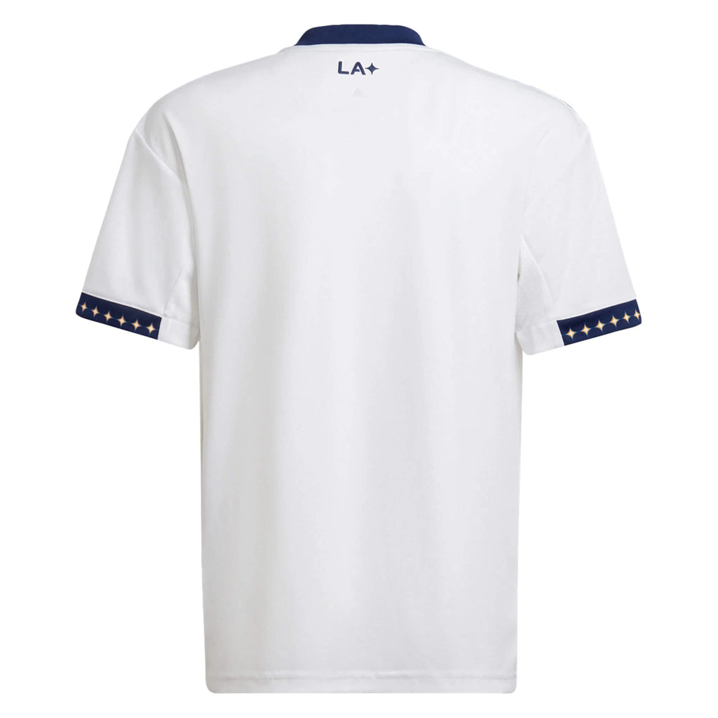 adidas Kids LA Galaxy 2022/23 Home Jersey White/Navy Back