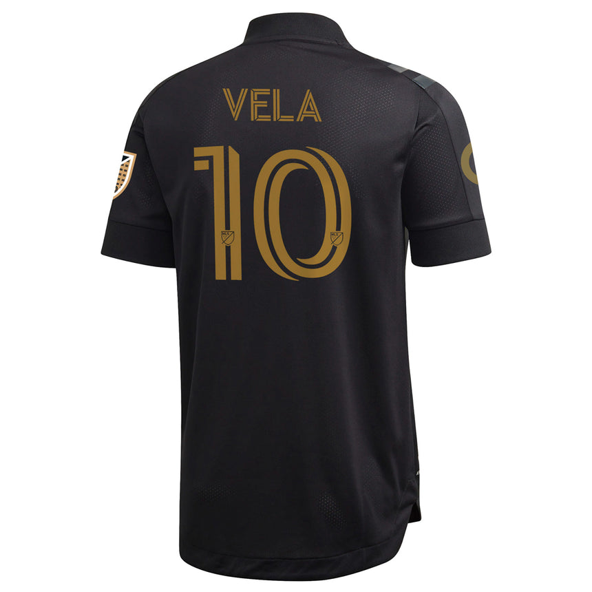 adidas LAFC Men's Home Authentic 2020 Jersey w/ Carlos Vela