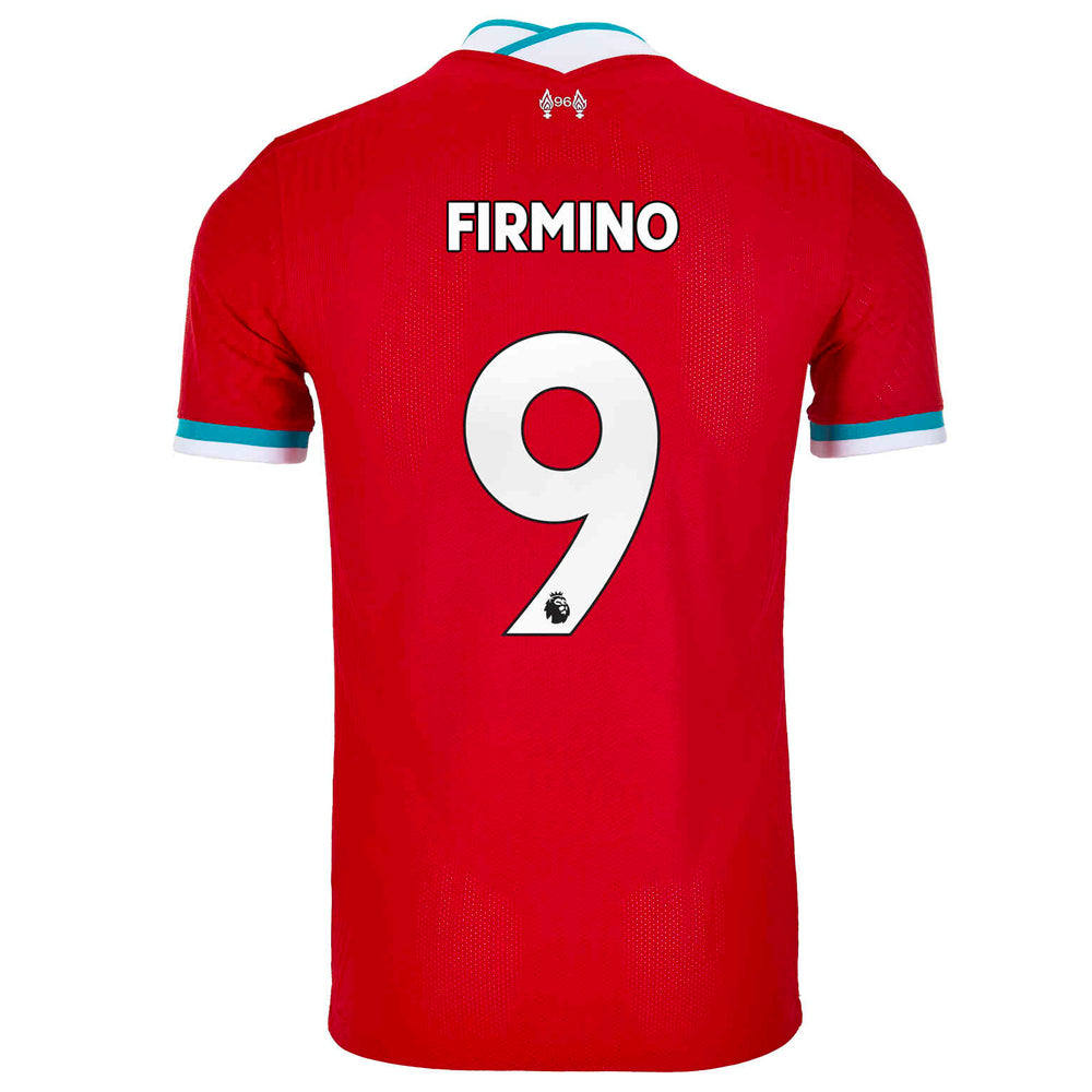 2020/21 Liverpool Firmino #9 Home Official Nameset