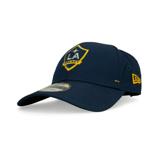 New Era Men's LA Galaxy 9FORTY Adjustable Hat Navy/Yellow