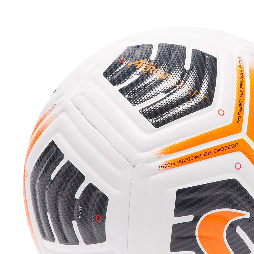 Nike Academy Pro FIFA Ball White/Orange Detail Two