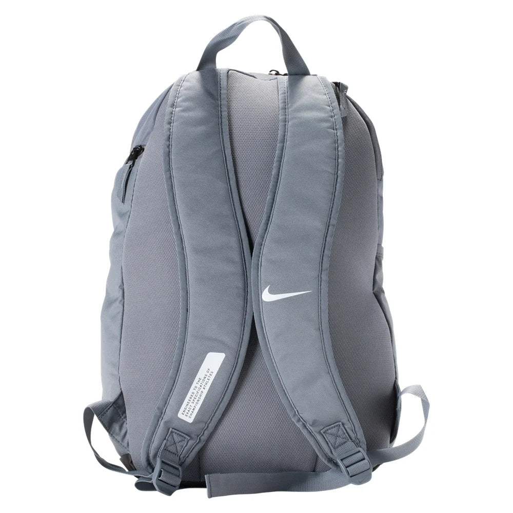 Nike Academy Team Backpack Cool Grey Back View