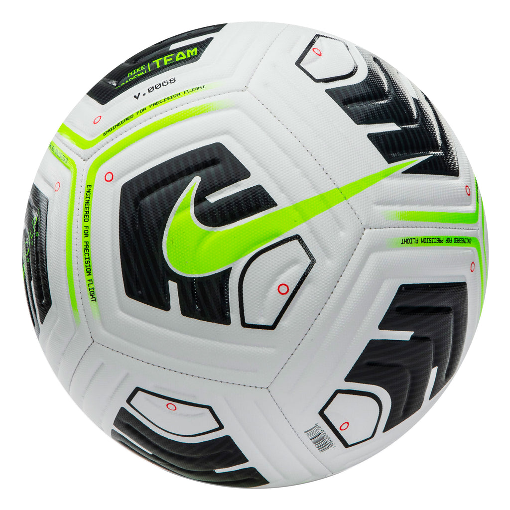 Nike Academy Team Soccer Ball White/Black/Volt