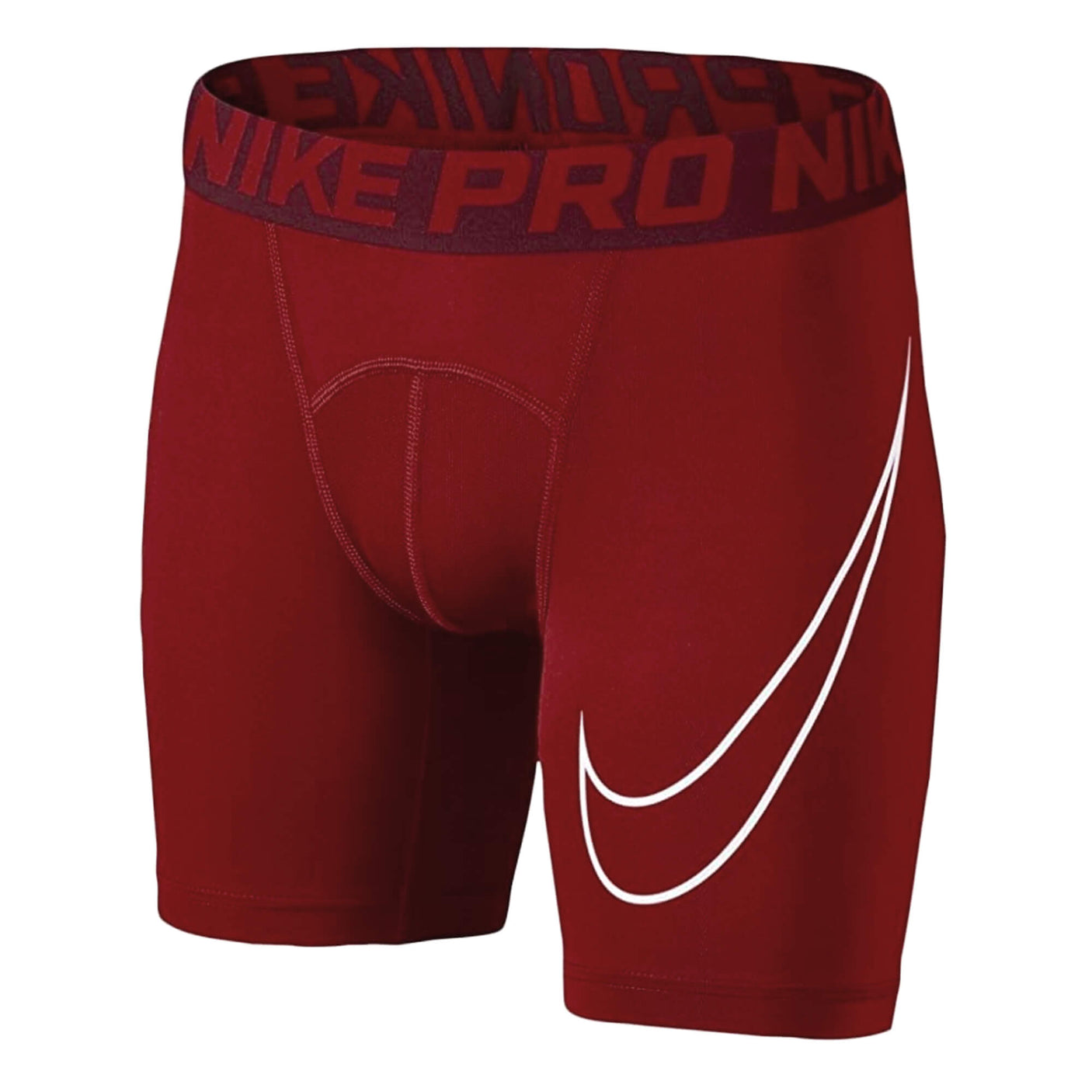 Nike Kids Pro Compression Shorts Red/White - M