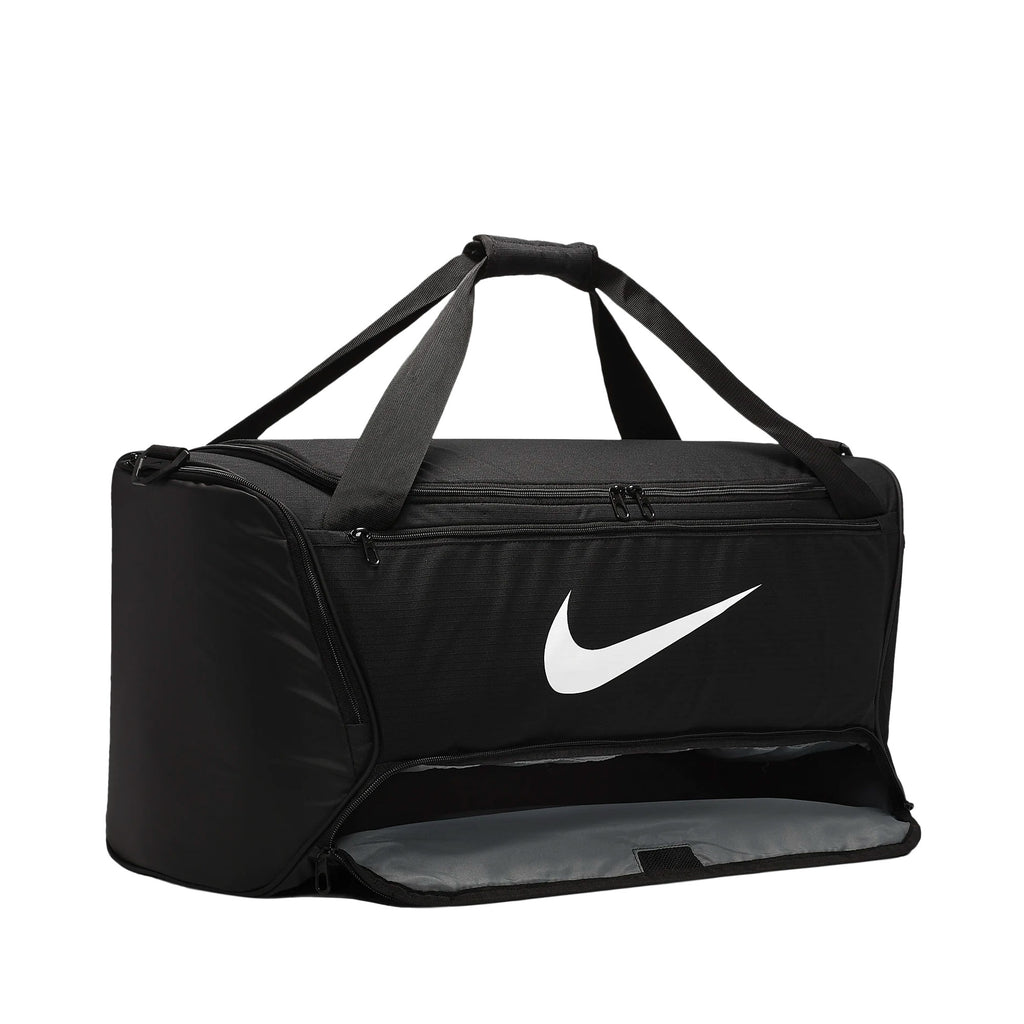 Nike Brasilia Medium Training Duffel Bag Black/White Front