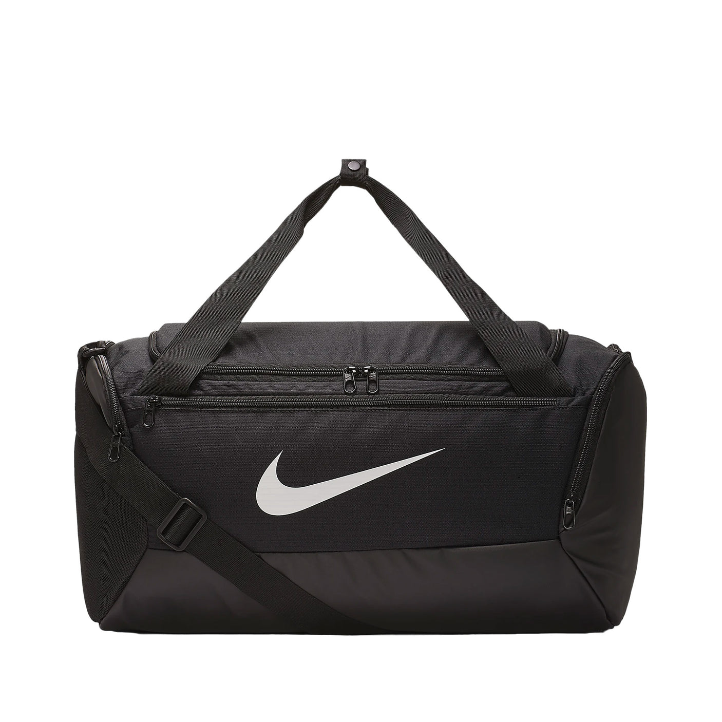 Nike Brasilia Small Training Duffel Bag Black/White Front