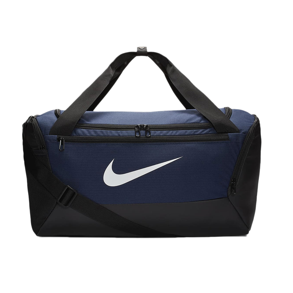 Nike Brasilia Small Training Duffel Bag Navy/White