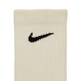 Nike Everyday Plus Cushioned Socks 3 Pack Cream/Gold/Black Detail