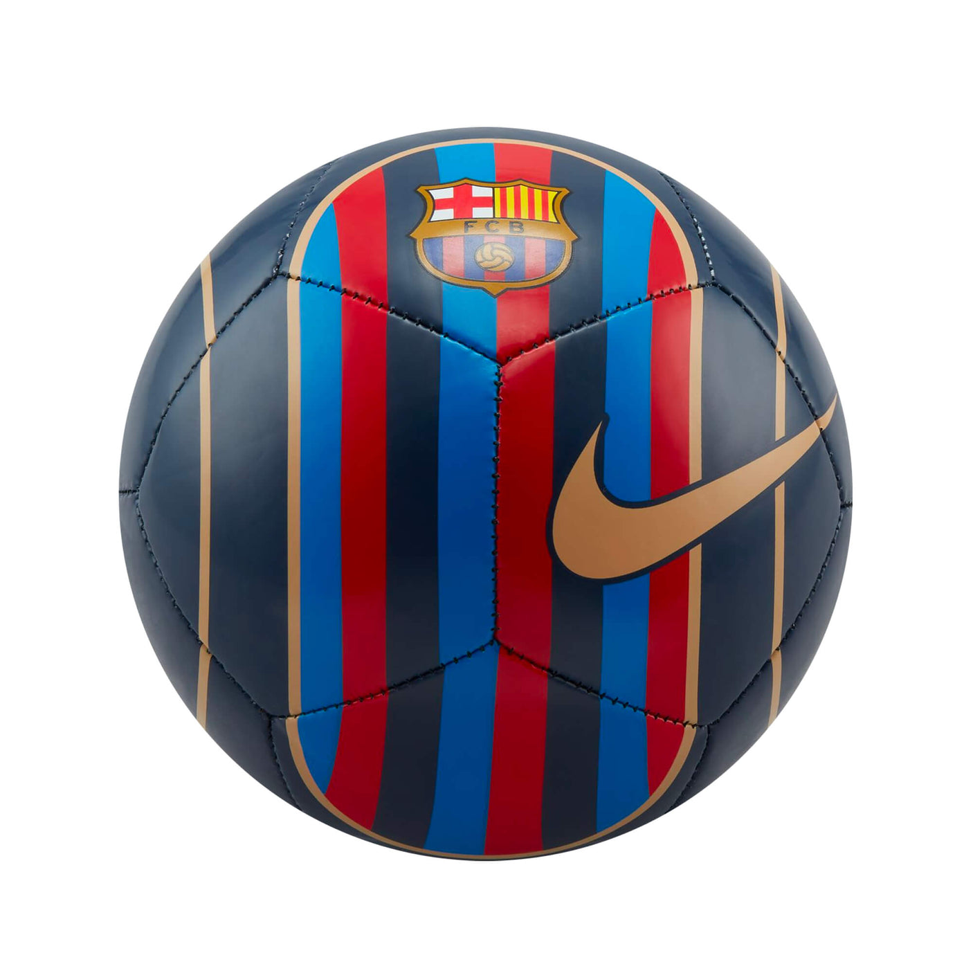 Nike FC Barcelona Skills Ball Navy/University Red Front