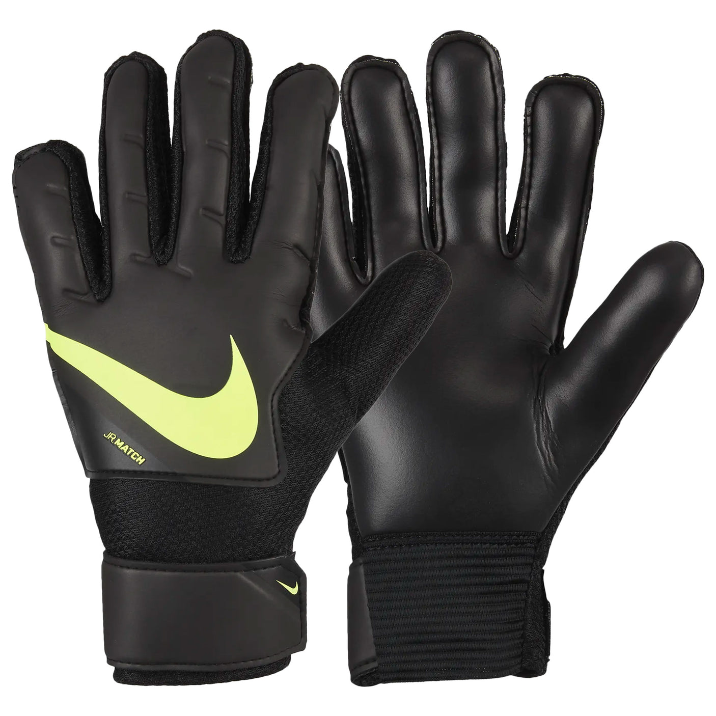 Nike Kids Goalkeeper Match Gloves Black/Volt Pair
