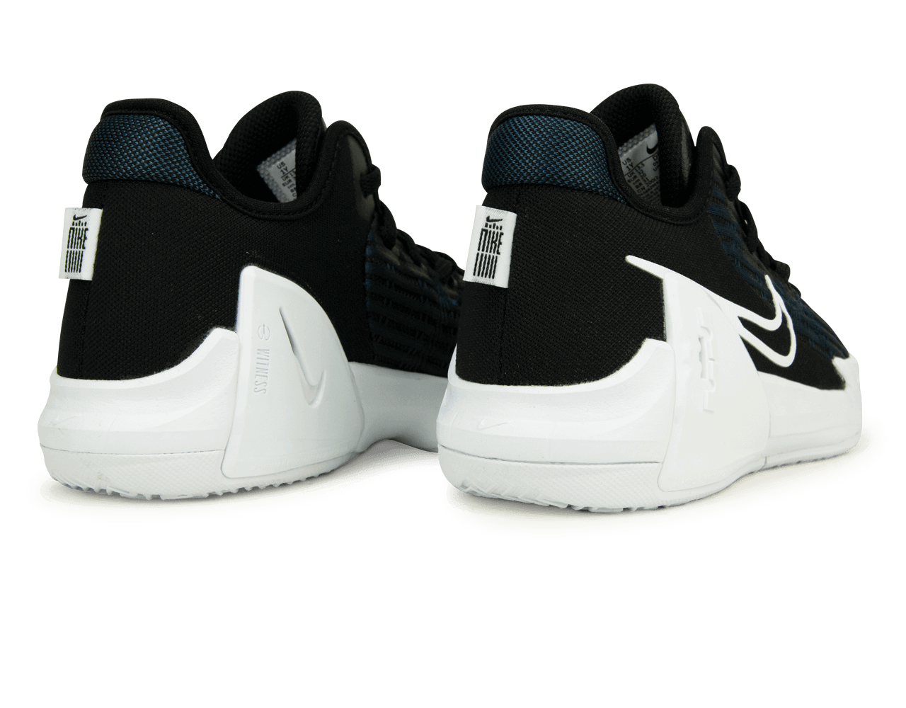 Nike Kids Lebron Witness 6 Black/White Rear